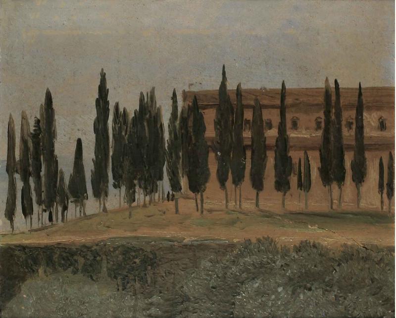 Carl Gustav Carus Kloster Monte Oliveto bei Florenz Germany oil painting art